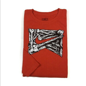 BY75 Boys Nike Thermal Swoosh Thermal waffle Shirt L